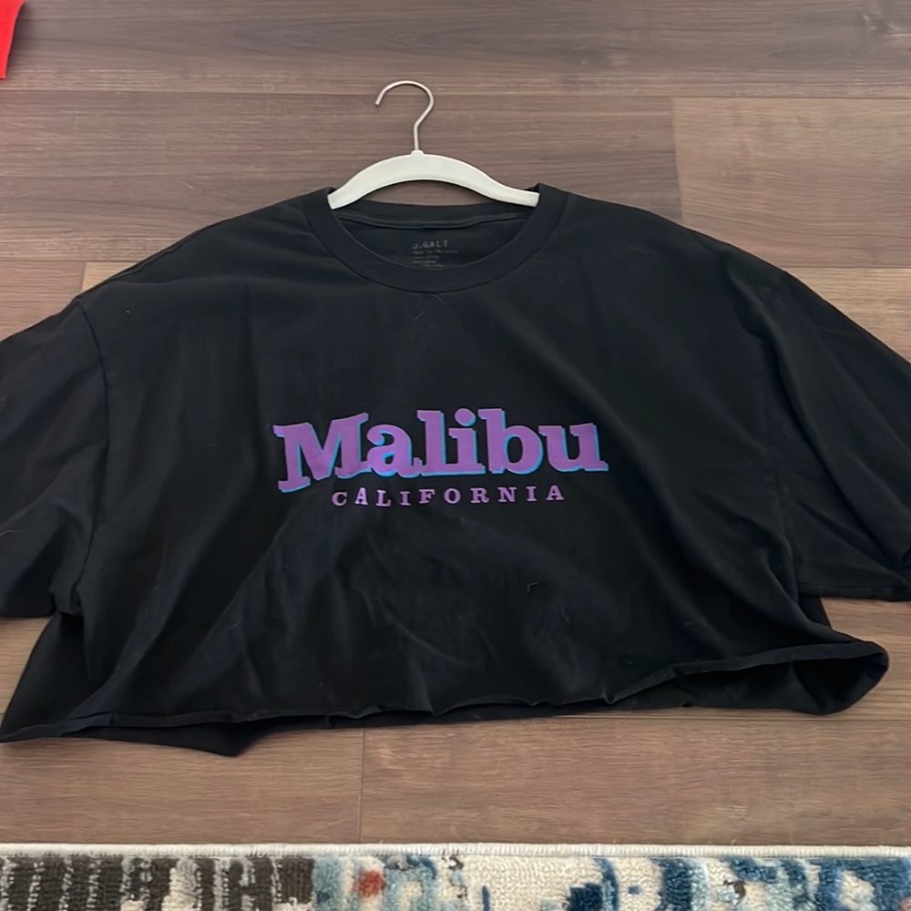 cropped Malibu brandy melville top